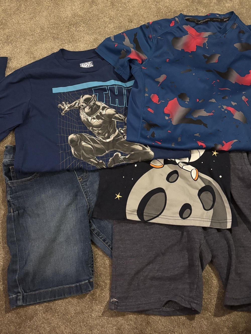 Lot of Boys Graphic T-shirts, Gap Shorts, Jeans, Bottoms, Matching Sets 5T- L